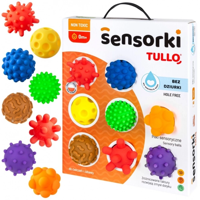 Tullo senzorske lopte - 8 kuglica bez otvora
