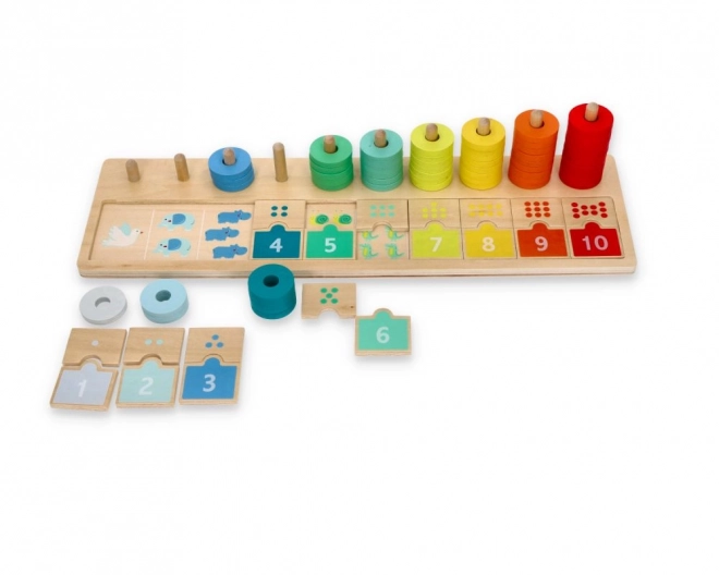 Drvene puzzle Učimo se računati