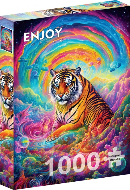 Puzzle Tamo gdje vladaju tigrovi 1000 dijelova