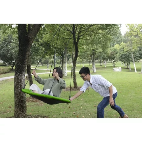 Ljuljačka roda gnijezdo 120cm zeleno-crna 23515