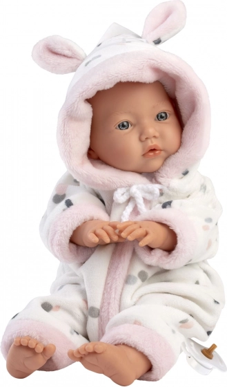 Realistična lutka beba LITTLE BABY s mekanim platnenim tijelom 32 cm