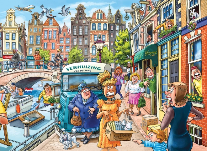 Jumbo puzzle Wasgij 45: Selidba 1000 dijelova