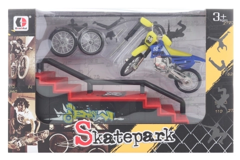Rampa s motorkom na zavrtanke