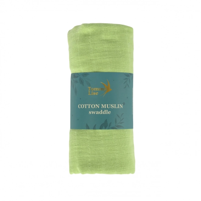 Tommy Lise pamučna muslinska pelena Opaline Green