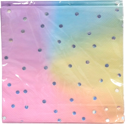 Party salvete Pastel 33x33 cm