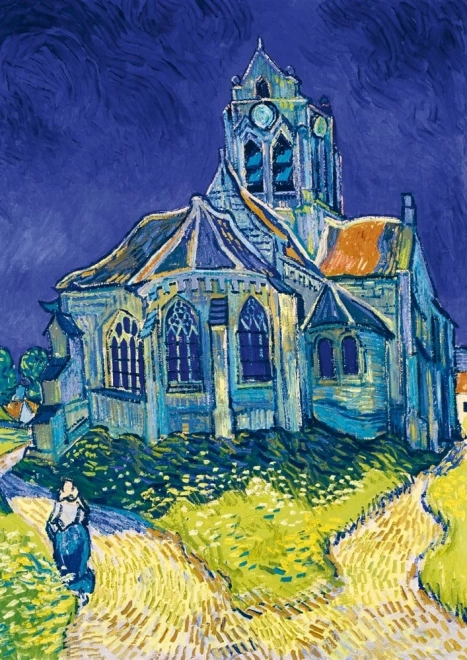 Puzzle Crkva u Auvers-sur-Oise od BLUEBIRD 1000 dijelova