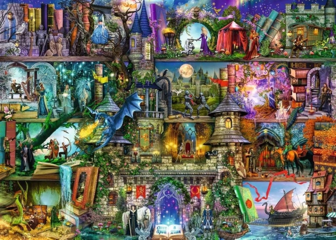 Ravensburger puzzle Mitovi i legende 1000 dijelova