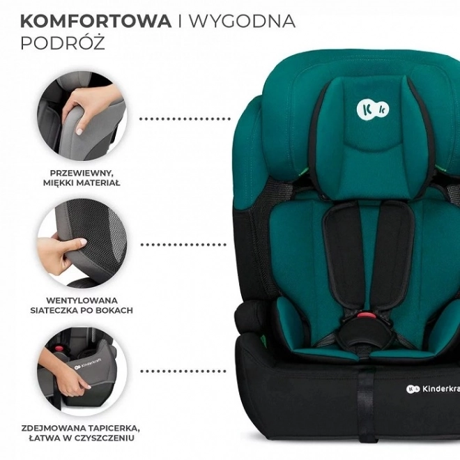 Autosjedalica COMFORT UP i-Size 76-150 cm 9-36 kg – Zelena
