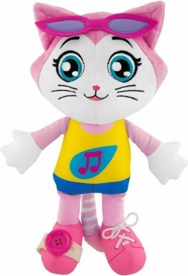 Glazbena plišana mačka CHICCO Milady 30 cm