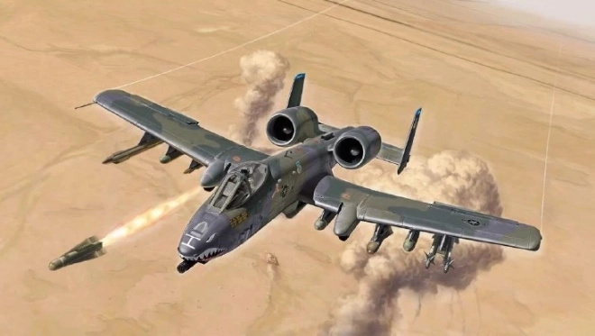 Plastični model aviona Italeri 1/72 A-10 Thunderbolt II Zaljevski rat