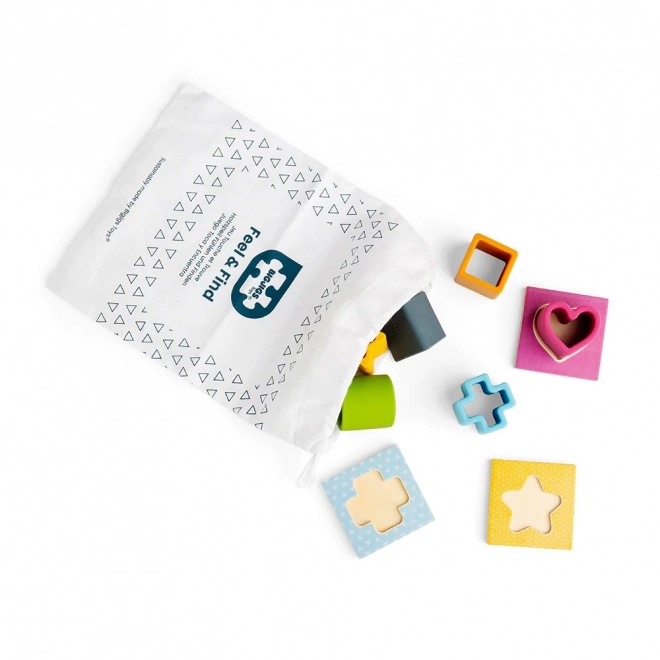 Bigjigs Toys Osjeti i Pronađi Montessori igra