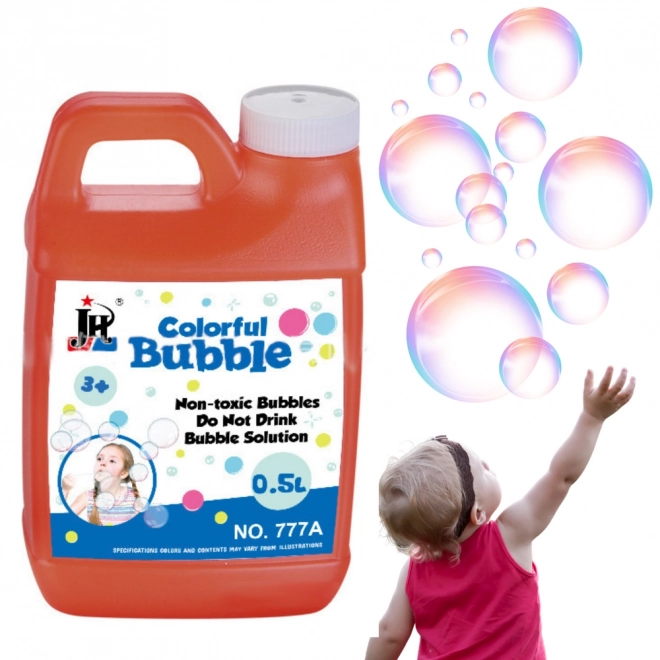 Tekuće sapunaste mjehuriće 0,5 l boca