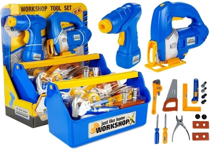 Dječji set alata u kovčežiću WORKSHOP