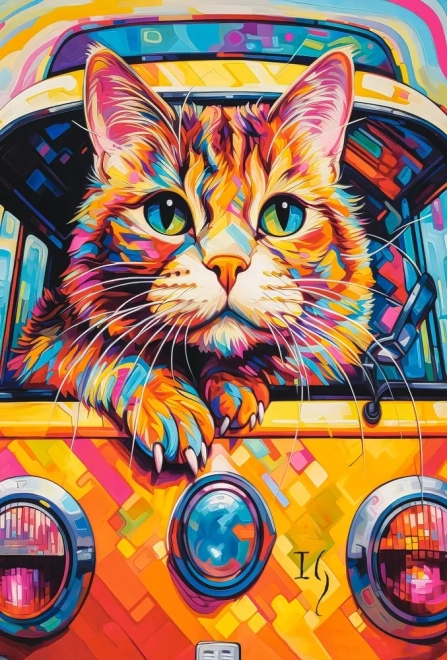Slagalica 100 dijelova Cat Bus Travel – CASTORLAND