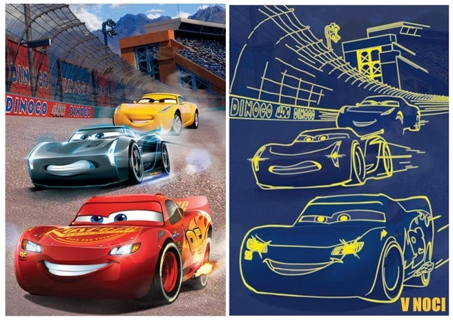 Puzzle Cars 3 pobjednički krug 100 XL dijelova