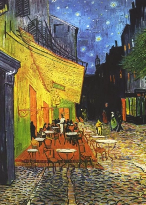 Piatnik puzzle terasa kavane noću 1000 komada