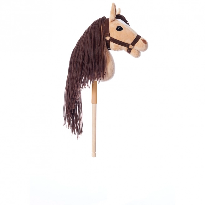 HOPPIHORSE konj na štapu hobby horse veličina A3 bež