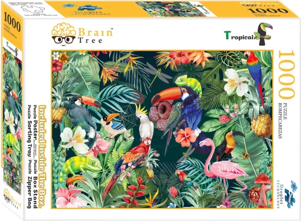 Puzzle Tropska priroda od Brain Tree - 1000 dijelova