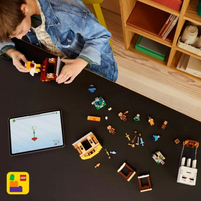 LEGO Minecraft 21273 Napad Balonskog Ghasta na selo