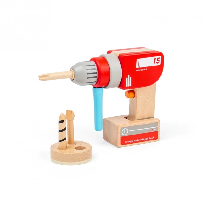 Bigjigs Toys Drvena bušilica