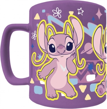 Stitch šalica s odvojivim plišanim navlakom Angel