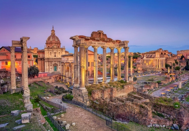 Puzzle 1000 kom Forum Romanum Rim Italija