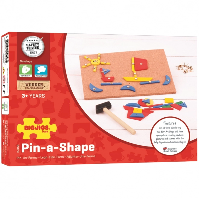 Bigjigs Toys Kreativna zabijačka igra