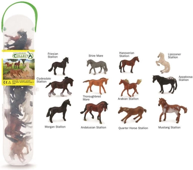 CollectA set ždrjebadi, 12 komada