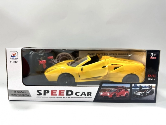 RC sportski automobil u mjerilu 1:18