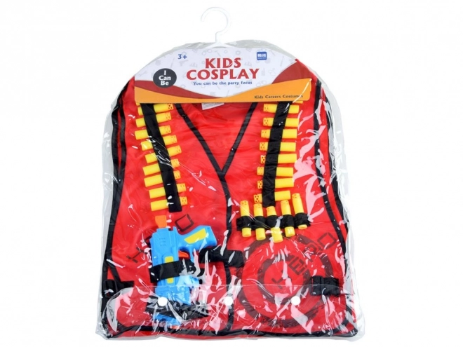 Set prsluka i metaka za Nerf – Crvena