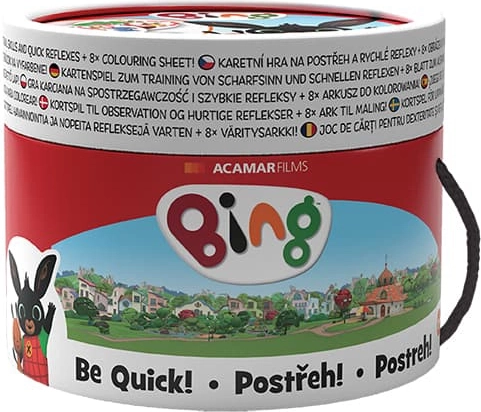 Kartaška igra BRZINA! BING u tubi (30 karata)