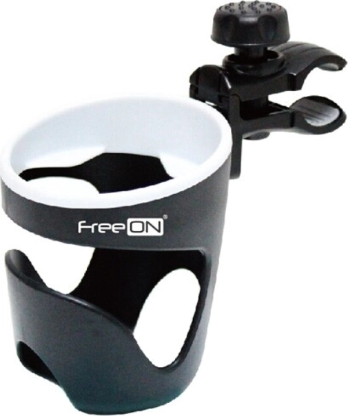 FreeON univerzalni držač za bocu – crno-bijeli