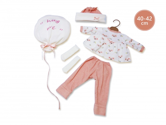 Llorens M740-96 odjeća za lutku bebu NEW BORN veličine 40-42 cm