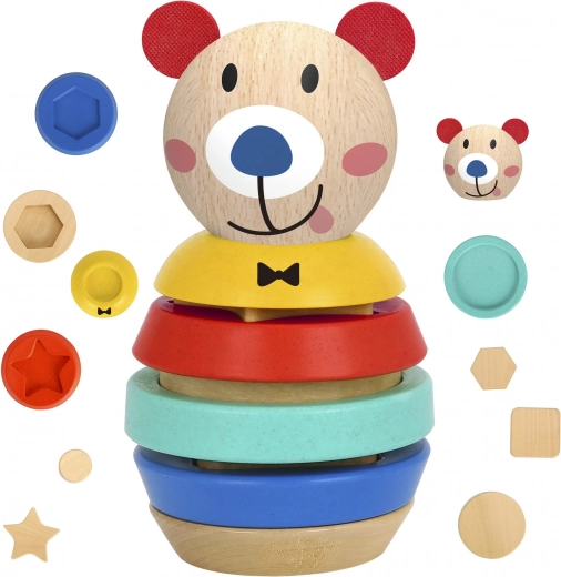 Drvena slagalica – medvjedić, 11 dijelova TOOKY TOY