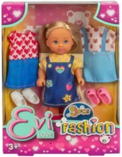 Lutkica Evi s izmjenjivim outfitima