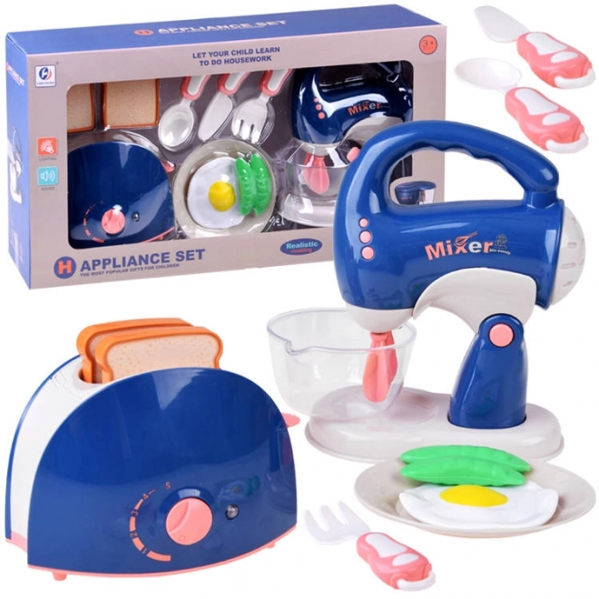 Dječji kuhinjski set s mikserom i tosterom