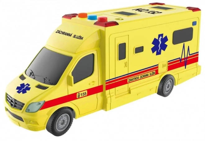 Medicinska vozila s inercijskim pogonom i svjetlosnim i zvučnim efektima