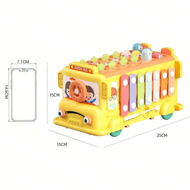 Interaktivni autobus Montessori 6u1