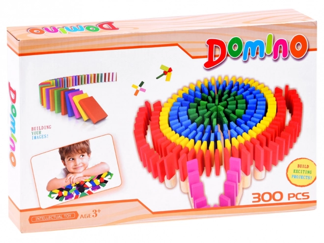 Drveno šareno domino 300 komada