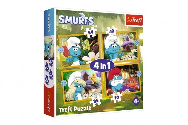 Puzzle Život u Štrumpf selu