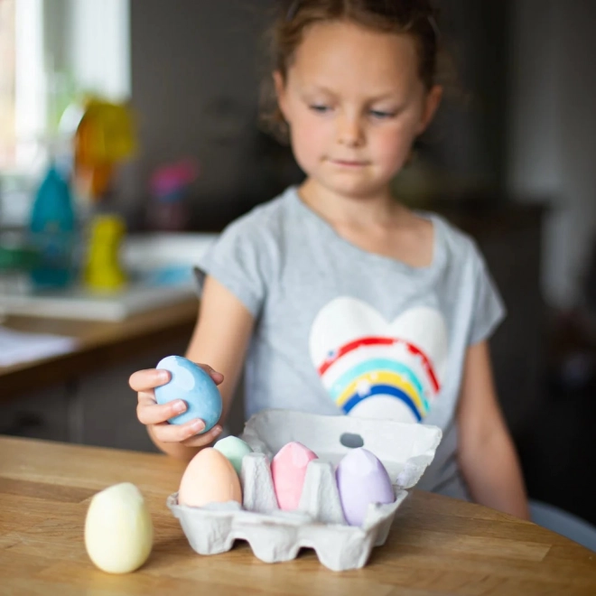 Set pastelnih kreda u obliku jaja od Bigjigs Toys