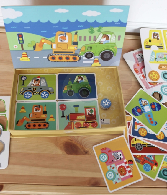 Tooky Toy Magnetički Montessori Ormarić s 80 Dijelova