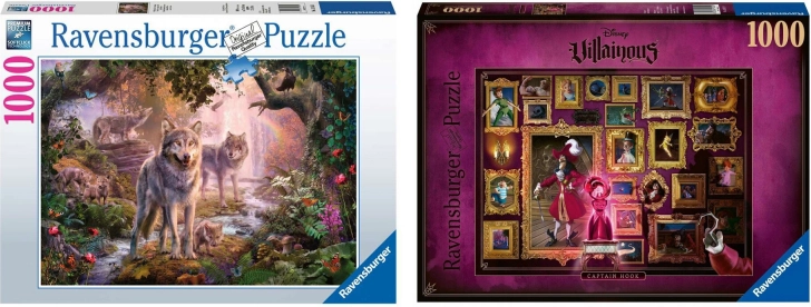 Ravensburger set dviju slagalica 2×1000 dijelova