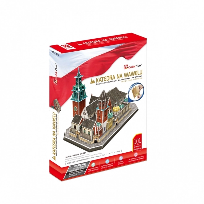 3D Puzzle Wawelska katedrala 101 dijelova