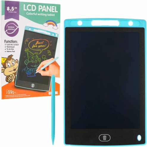 Elektronički tablet za pisanje i crtanje 8,5″ za djecu i odrasle – Plava