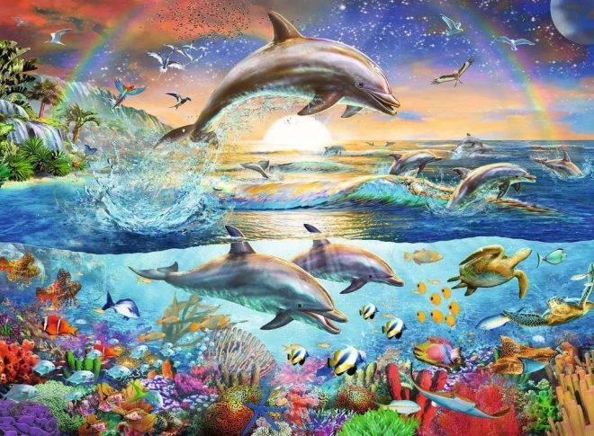 Ravensburger puzzle Raj dupina XXL 300 dijelova