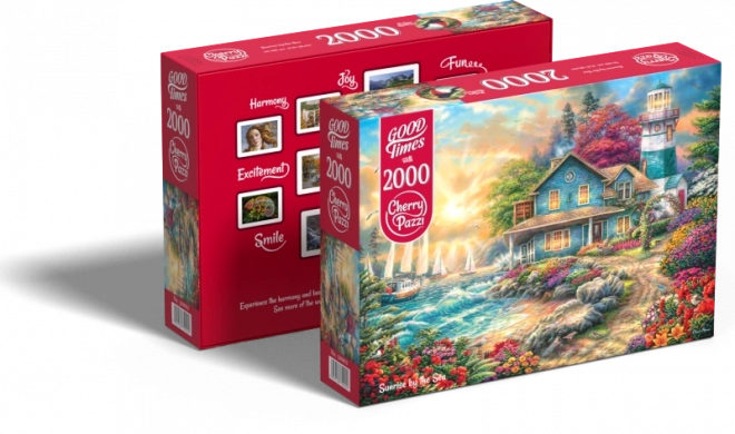 Puzzle Izlazak sunca na moru 2000 dijelova