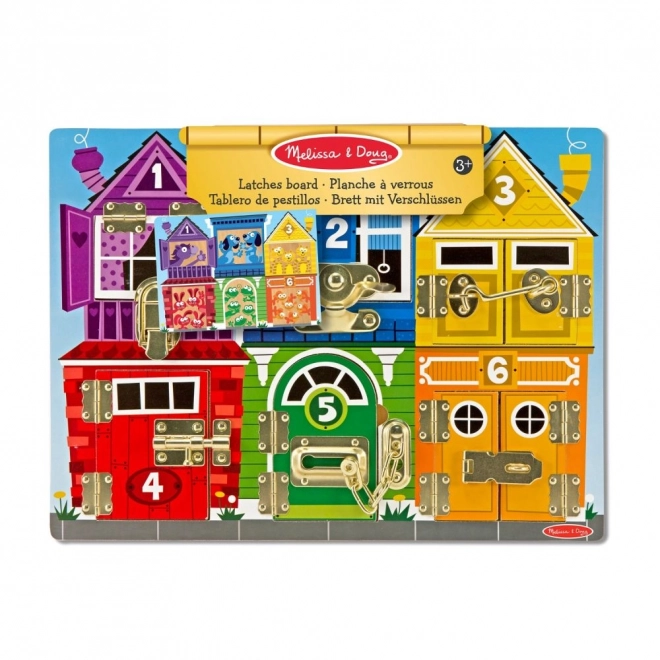 Zaključavanje i sigurnosna ploča Melissa and Doug