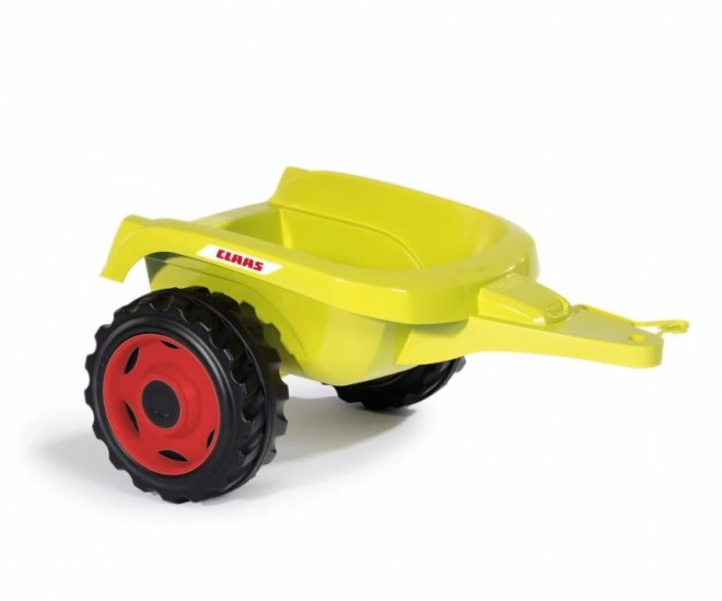Pedalni traktor CLAAS Arion 400 s prikolicom zelen