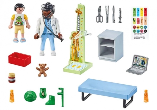 Set figurica Pedijatar s plišanim medvjedićem